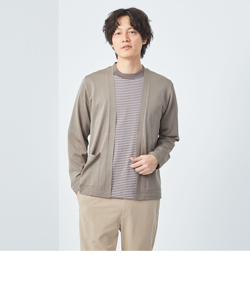 JUSTFIT ウォッシャブル テンジク カーディガン