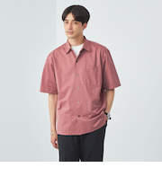 H/Gピケ ワンピースカラー シャツ