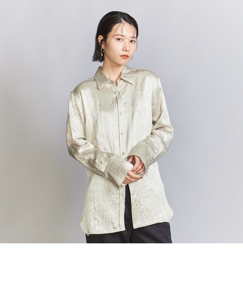 リボン カットジャカード コンビ ブラウス｜ユナイテッドアローズ