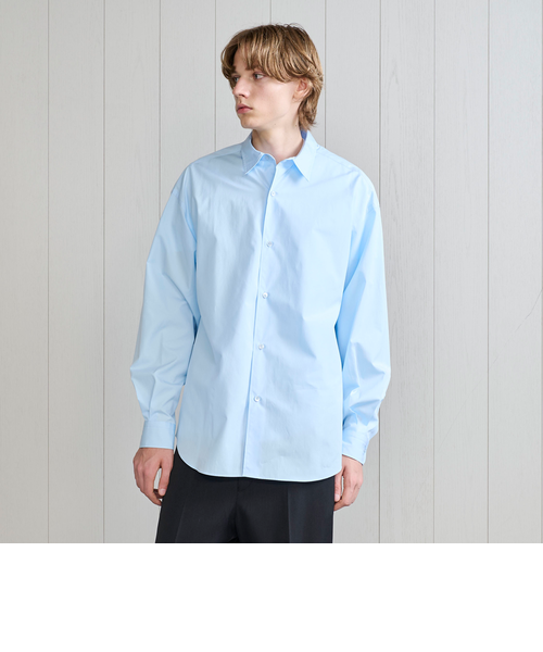 【極美品】ザ ユージュアル バルーンレギュラーカラーシャツ H BEAUTY&YOUTH UNITED ARROWS シャツ 「H」ザ ユージュアル