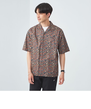 ミュルーズ オープンカラー シャツ