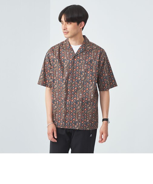 ミュルーズ オープンカラー シャツ