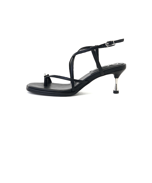 <SY>メタルヒールサムリング サンダル60●