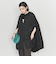 ＜ASTRAET＞フーデッド マント
