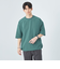 DotAir ヘムコード クルーネック Tシャツ -防シワ・通気性-