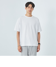 スリーク ボーダー クルーネック Tシャツ