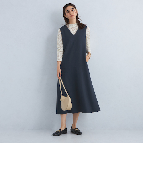 ヘリンボーン ジャンパースカート＆ジレ -2WAY-｜ユナイテッドアローズ