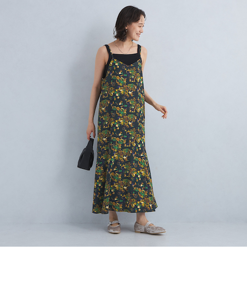 フラワー プリント キャミソール ワンピース｜ユナイテッド