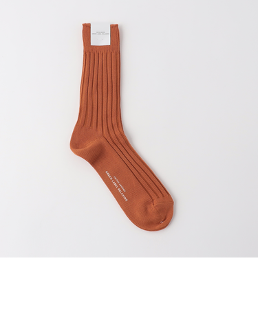 96N 3*3 リブ ソリッド ソックス