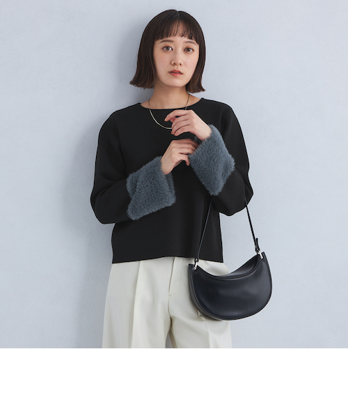 シャギー スリーブ プルオーバー ニット｜ユナイテッドアローズ