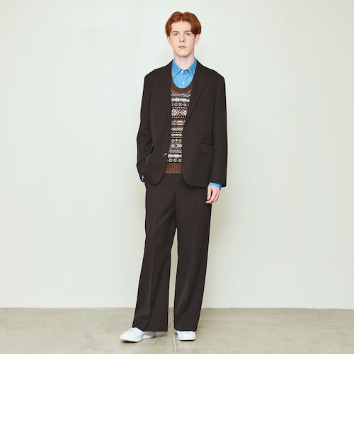 UNITED ARROWS GOLF Trousers トラウザー M UNITED ARROWS & SONS＞ GABA WIDE TROUSERS/トラウザーズ