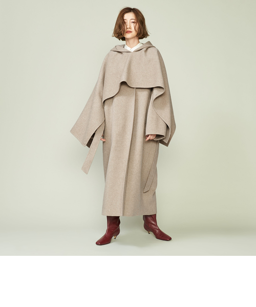 ＜conte＞ ダブルラペル リバーコート　ユナイテッドアローズ UNITED ARROWS LTD. OUTLET｜<conte> ダブルラペル リバーコート