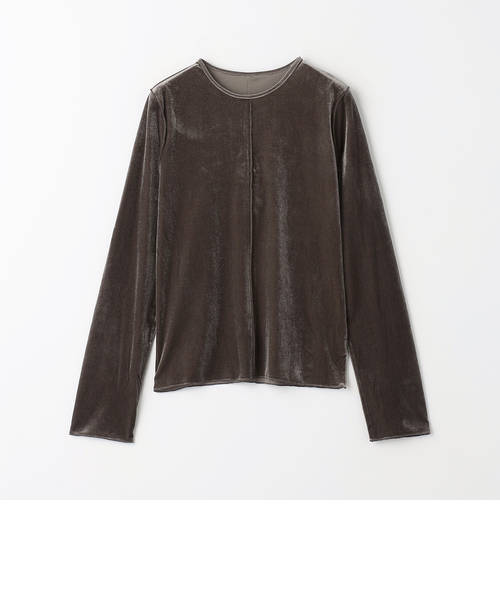 K*A様 a.f artefact ベロア クルーネックトップ カットソー a.f artefact ベロア クルーネックトップ カットソー A.F ARTEFACT