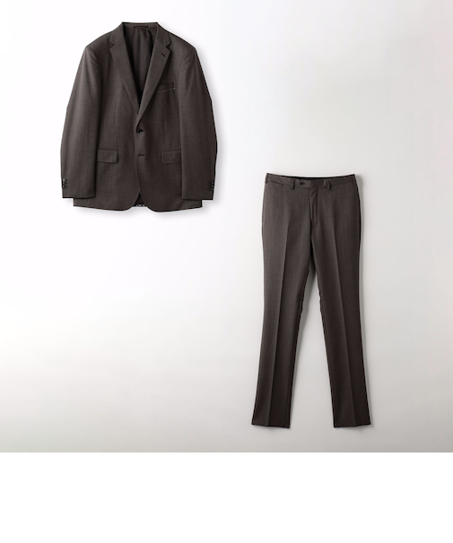 ツイル シャークミルド 2ボタン スーツ<A DAY IN THE LIFE>