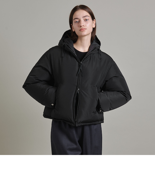 BEAUTY&YOUTH ジャカードスタンドブルゾン　Mサイズ　ブラック ジャカード スタンド ブルゾン