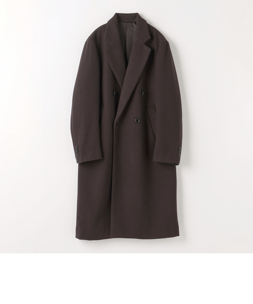 ニット メルトン ダブルチェスターコート＜A DAY IN THE LIFE