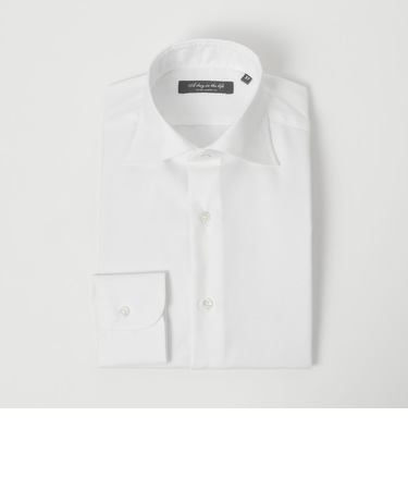 ツイル ワイドカラー シャツ‐イージーケア‐＜A DAY IN THE LIFE＞