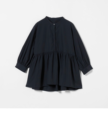 ペプラム ギャザー 7分袖ブラウス ＜A DAY IN THE LIFE＞