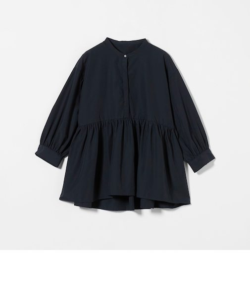 ペプラム ギャザー 7分袖ブラウス ＜A DAY IN THE LIFE＞