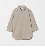 サッカー カッタウェイカラー 7分袖シャツ-吸水速乾-＜A DAY IN THE LIFE＞