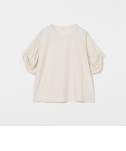 シルケット ツイストスリーブ カットソー ＜A DAY IN THE LIFE＞