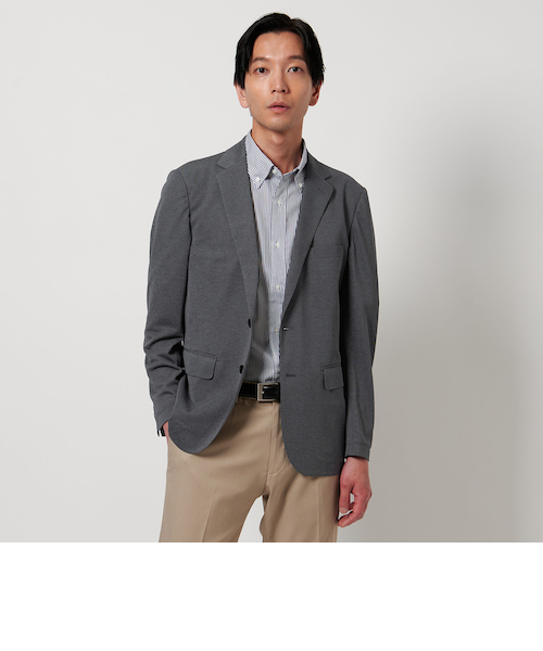 【新品】ユナイテッドアローズ/ジャージー カノコ 2ボタンジャケット 吸水速乾 カノコ 2ボタンジャケット-吸水速乾・通気性-＜A DAY IN THE LIFE