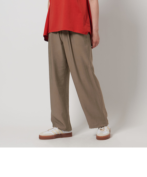 ワッシャー イージーワイドパンツ ‐ウォッシャブル‐＜A DAY IN THE LIFE＞