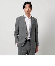 ツイル 2ボタンジャケット-セットアップ対応・吸水速乾・マシンウォッシャブル-＜A DAY IN THE LIFE＞