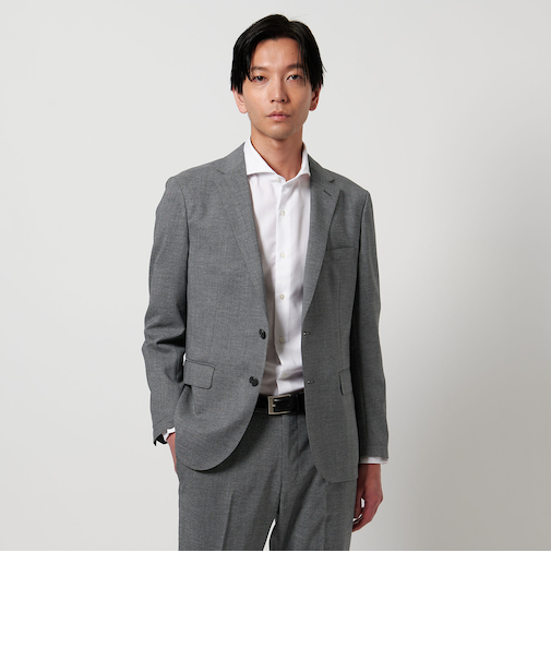 ツイル 2ボタンジャケット-セットアップ対応・吸水速乾・マシンウォッシャブル-＜A DAY IN THE LIFE＞