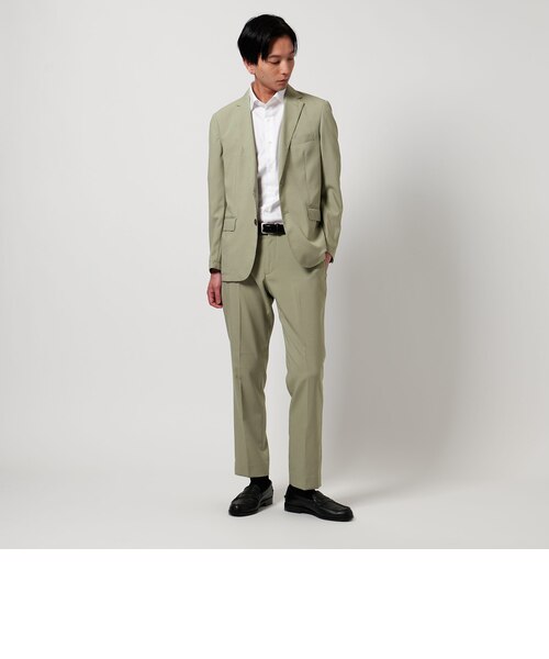 真空　United arrows セットアップスーツ（2） サッカー 2ボタン セットアップスーツ-マシンウォッシャブル-＜A DAY