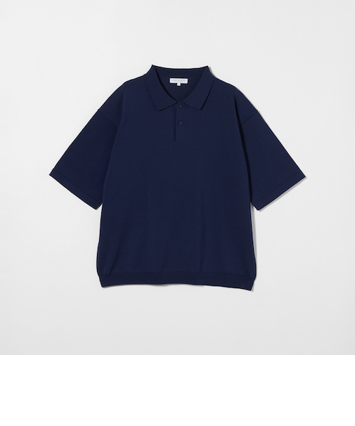 テンジクニット リラックス ポロシャツ-ウォッシャブル-＜A DAY IN THE LIFE＞