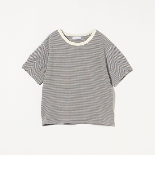 ワッフルボーダー タックスリーブTシャツ ＜A DAY IN THE LIFE