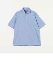 コットン ジャージー カッタウェイカラー ブルーシャツ＜A DAY IN THE LIFE＞