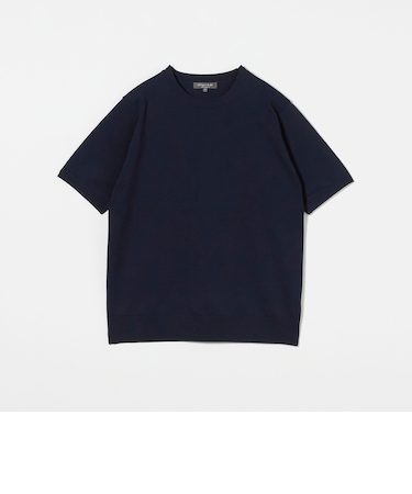 ハイゲージ クルーネック ニットTシャツ＜A DAY IN THE LIFE＞