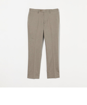 オックスフォード ノープリーツ スラックス-マシンウォッシャブル・接触冷感-＜A DAY IN THE LIFE＞