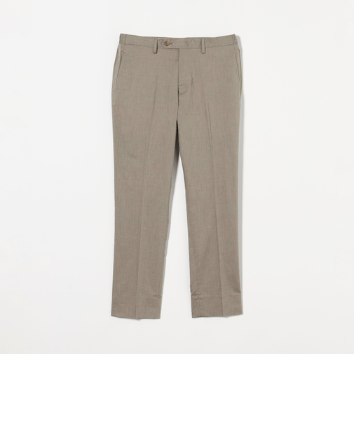 オックスフォード ノープリーツ スラックス-マシンウォッシャブル・接触冷感-＜A DAY IN THE LIFE＞