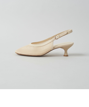 シアーネットバックベルト パンプス50↑