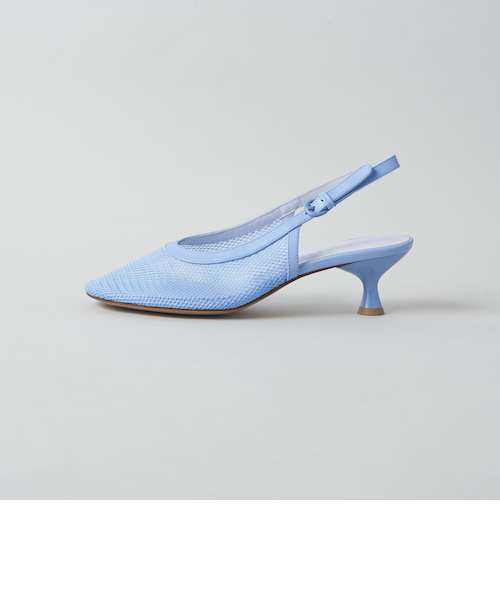 SY リボンサイドオープントゥパンプス 24cm SY＞リボンサイド オープントゥパンプス60○↑