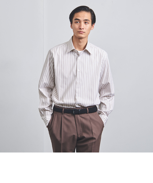 マルチストライプ セミワイドカラー シャツ｜ユナイテッドアローズ