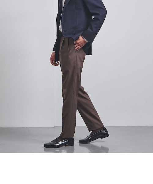 ギャバジン 2インプリーツ スラックス SOVEREIGN UNITED ARROWS 2