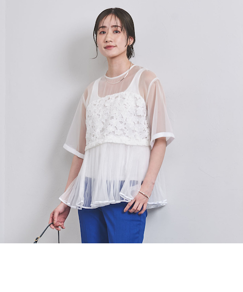 P ティアード チュニック ブラウス 6SL｜ユナイテッドアローズ