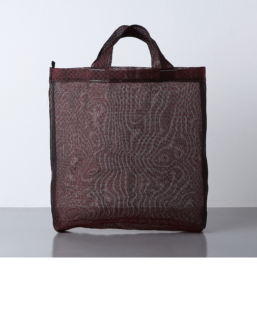＜Diminutivo＞ MARKET BAG/メッシュ プリーツトートバッグ