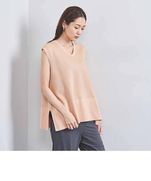 【新品タグ付】UNITED ARROWS ラメ 2wayニット　サマーニット ラメ 2WAY ニット｜ユナイテッドアローズ アウトレットの