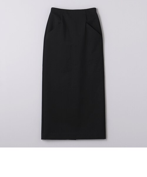 【OFF WHITE】<CINOH>マキシ タイトスカート UNITED ARROWS green label relaxing｜【WEB限定】[size SHORT/TALL