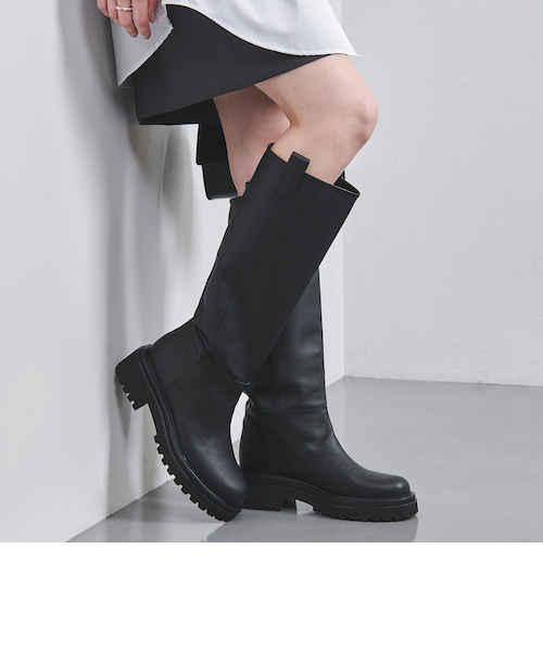 CORSO ROMA 9＞レザー ロングブーツ｜ユナイテッドアローズ