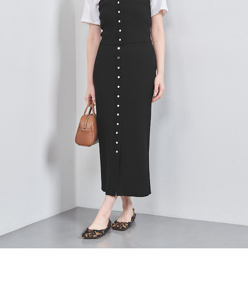 PlNKY&DIANNEロングスカート リブニット セット サイズ38 PlNKY&DIANNEロングスカート リブニット セット サイズ38 楽天