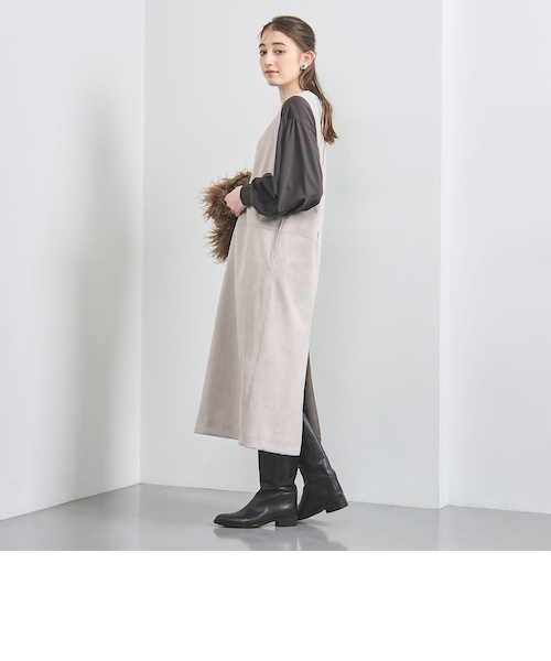 スエードライク ジャンパースカート｜ユナイテッドアローズ