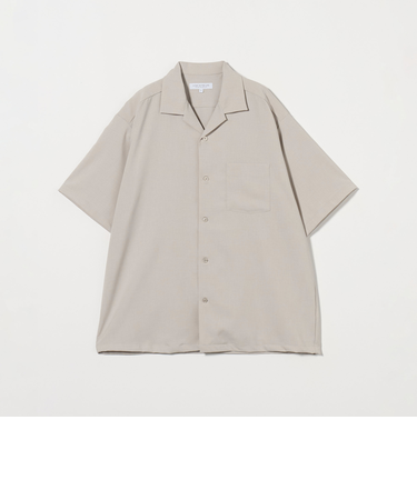 ウールライク トロピカル オープンカラーシャツ-吸水速乾-<A DAY IN THE LIFE>