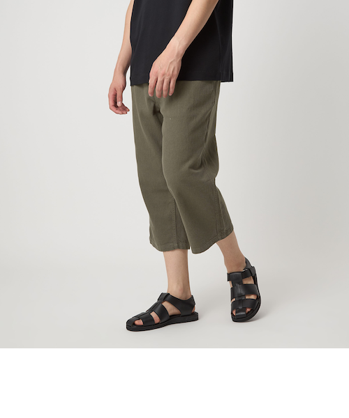 ユナイテッドアローズ日本製コットンリネンクロップドパンツ UNITED ARROWS LTD. OUTLET｜コットン リネン ツイル イージー