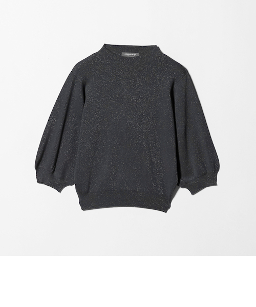 ADEAM ミントグリーン パフスリーブ ニット 新品 美品 フロントワイドリブパフスリーブニット（乾燥機OK